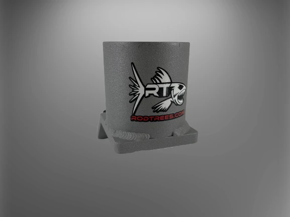 Rod Trees RT Accessories 4" Over The Gunnel Rail Mount Cup Holder 3 Rod Trees RT Accessories 4" Over The Gunnel Rail Mount Cup Holder