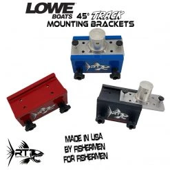 Rodtrees.com Lowe 45⁰ Track Top Mounting Bracket Set Mounting Brackets