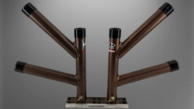 RodTrees.com MINI Double Fishing Rod Tree Set 2 RodTrees.com MINI Double Fishing Rod Tree Set